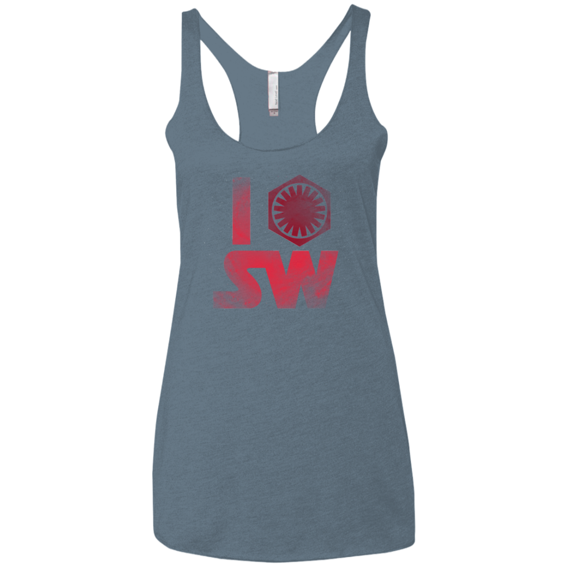 I First Order SW Women's Triblend Racerback Tank