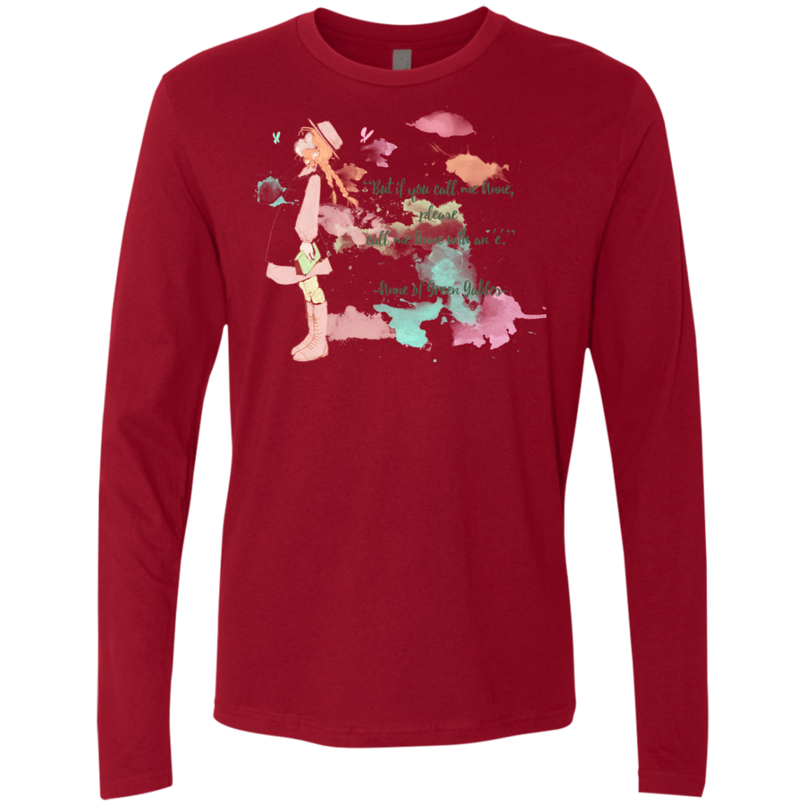Anne of Green Gables 4 Men's Premium Long Sleeve