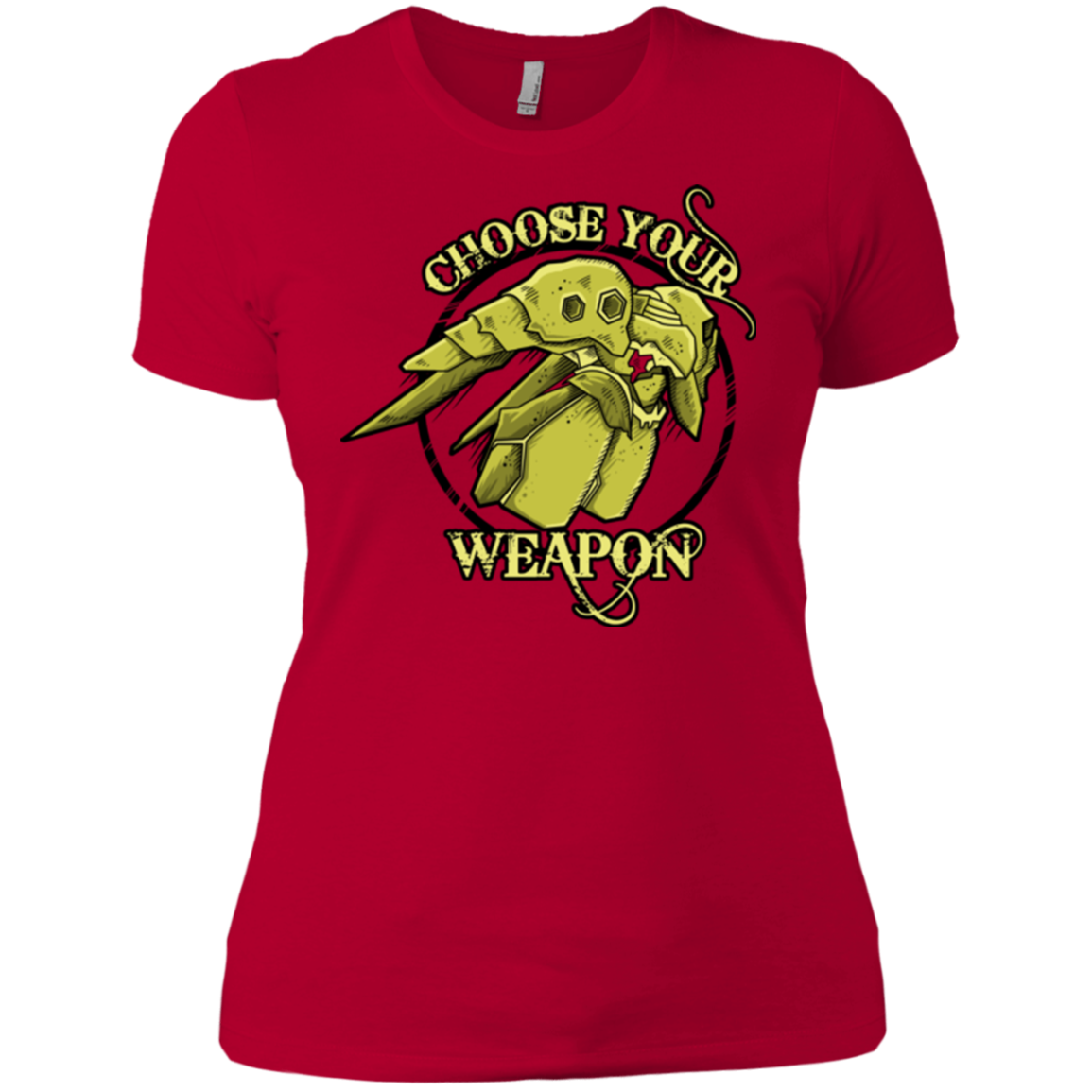CHOOSE YOUR WEAPON Women's Premium T-Shirt