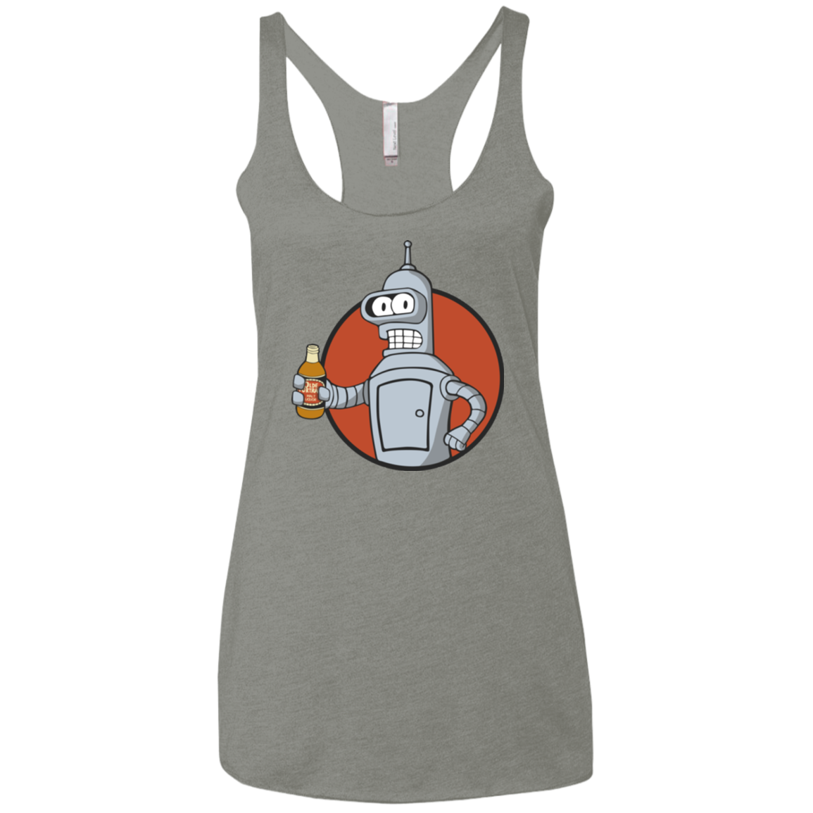Vault bot Women's Triblend Racerback Tank