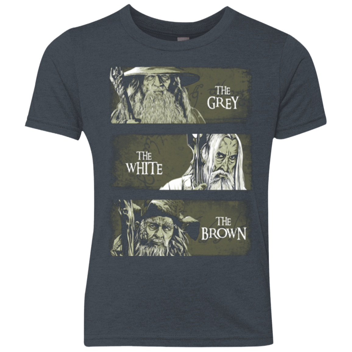 Wizards of Middle Earth Youth Triblend T-Shirt