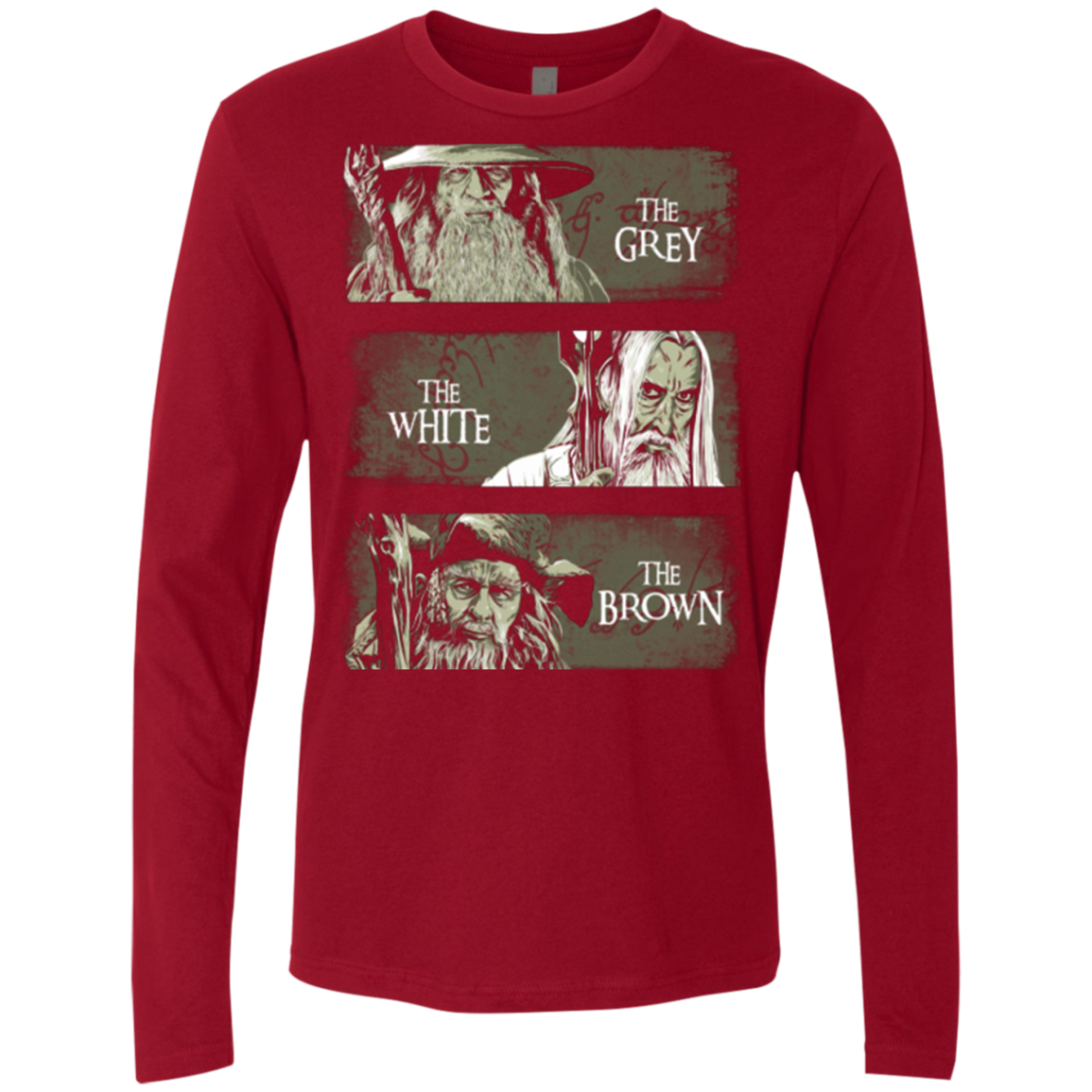 Wizards of Middle Earth Men's Premium Long Sleeve