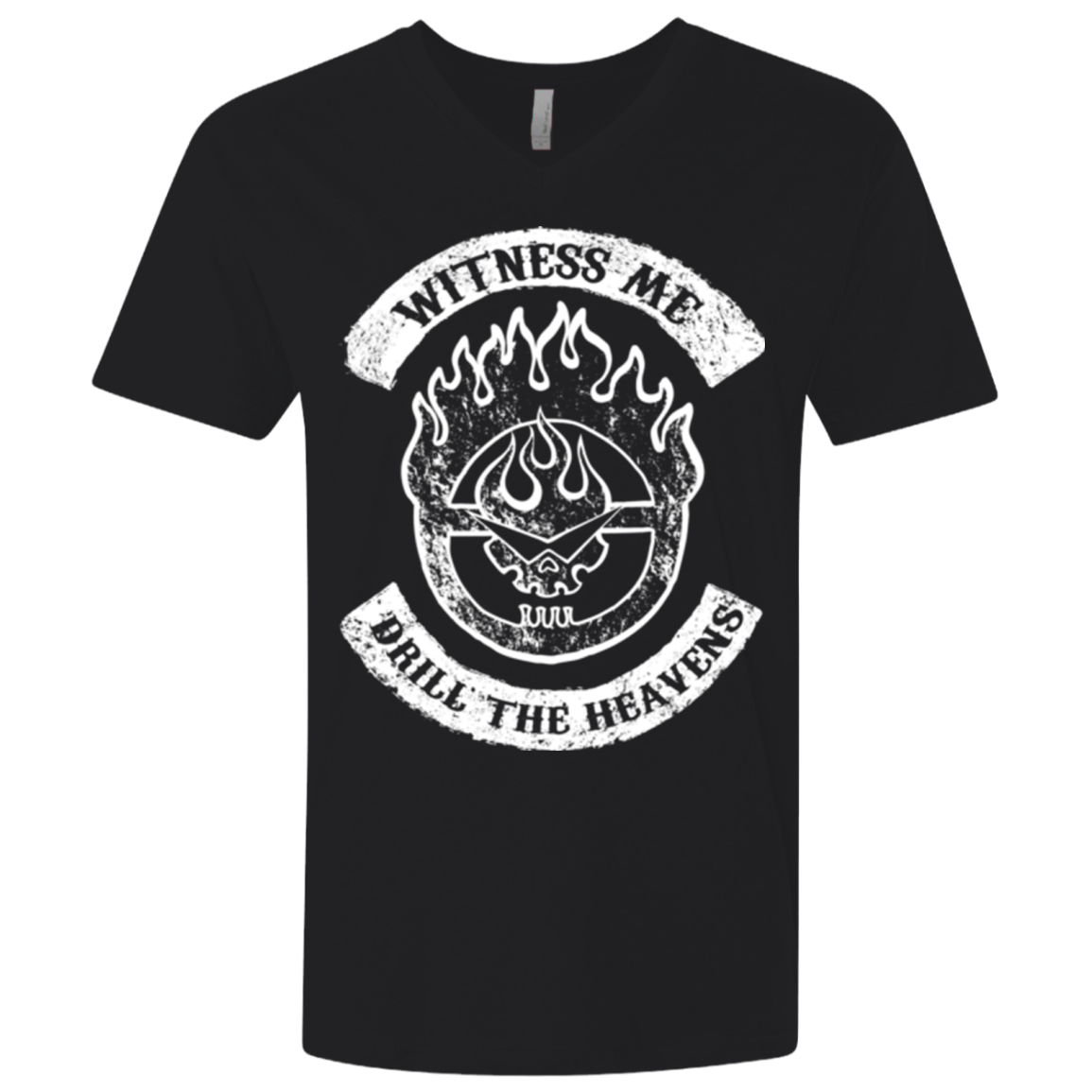 Witness Me Black Men's Premium V-Neck