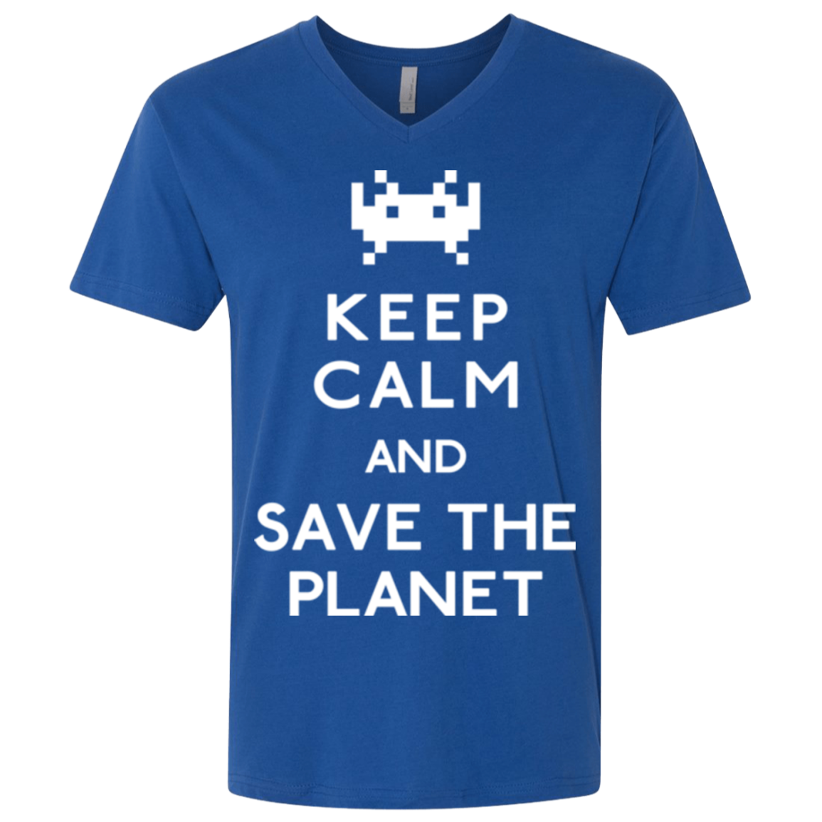 Save the planet Men's Premium V-Neck
