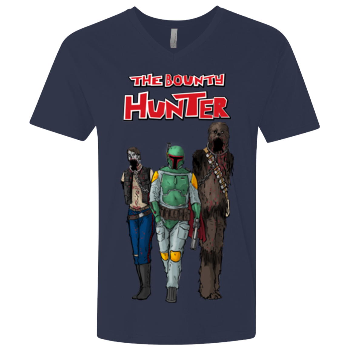 The Walking Bounty Hunter Men's Premium V-Neck