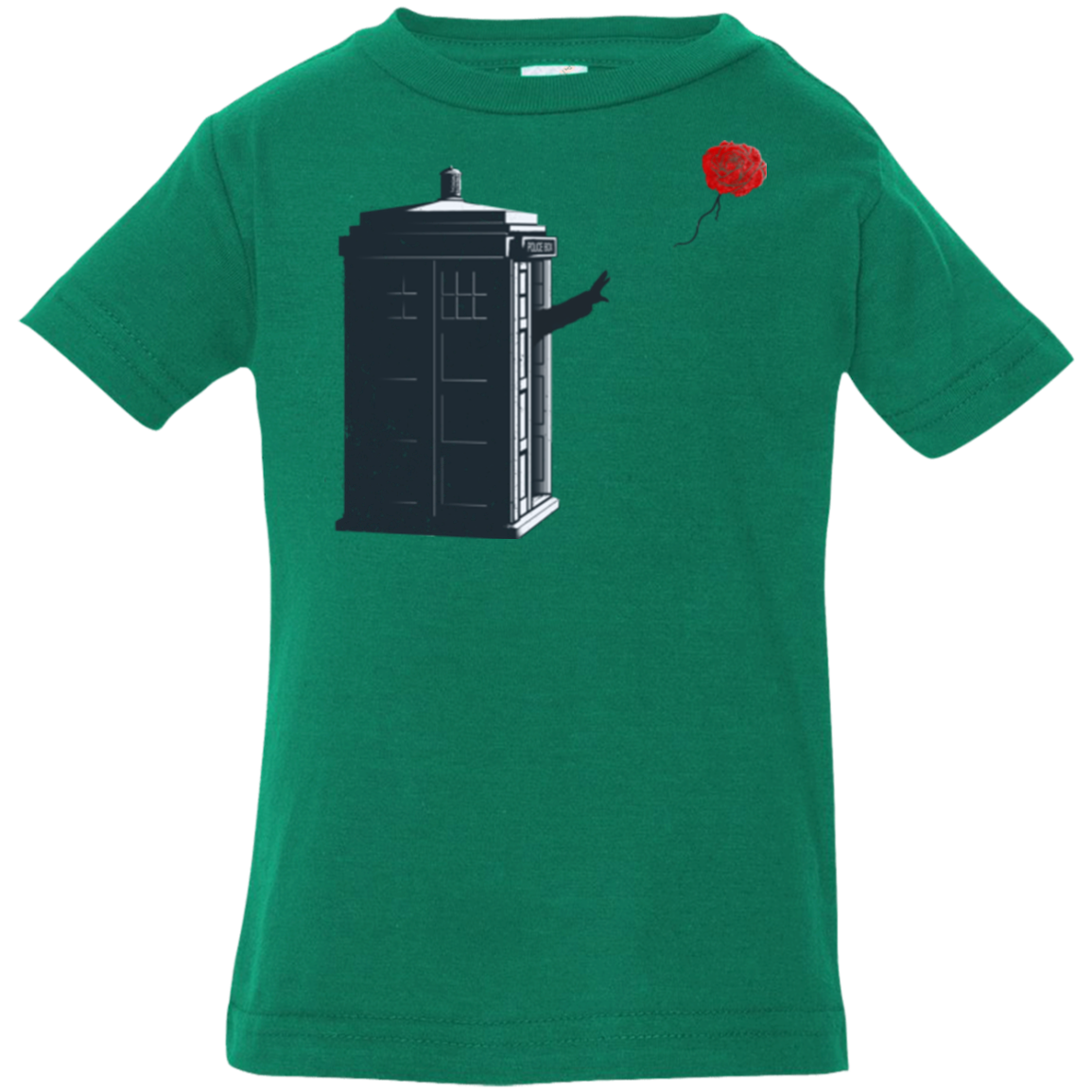 Dr Banksy Rose Balloon Infant PremiumT-Shirt
