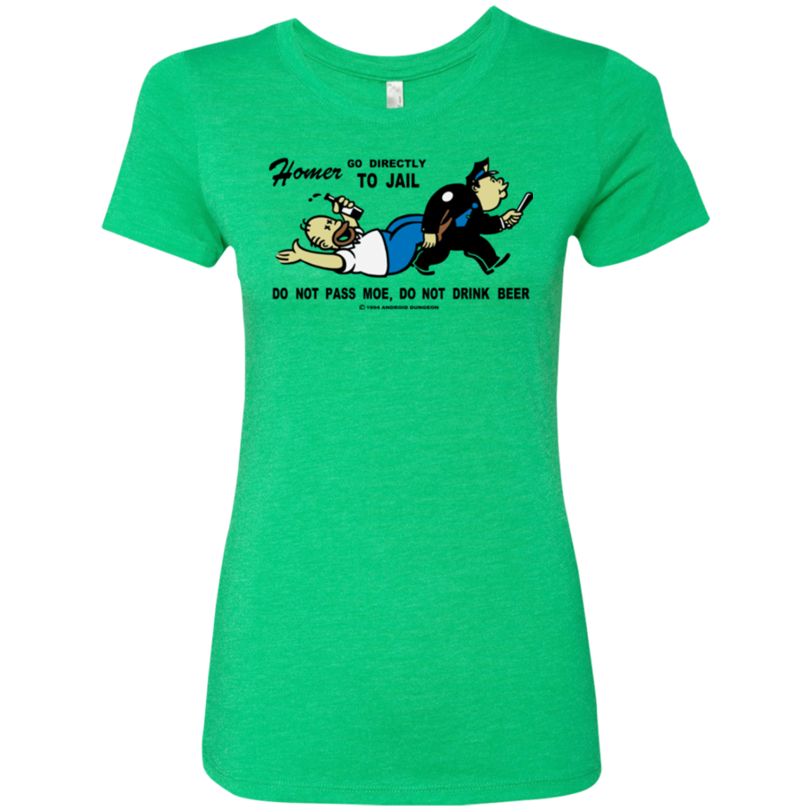 Do Not Pass Moe Women's Triblend T-Shirt
