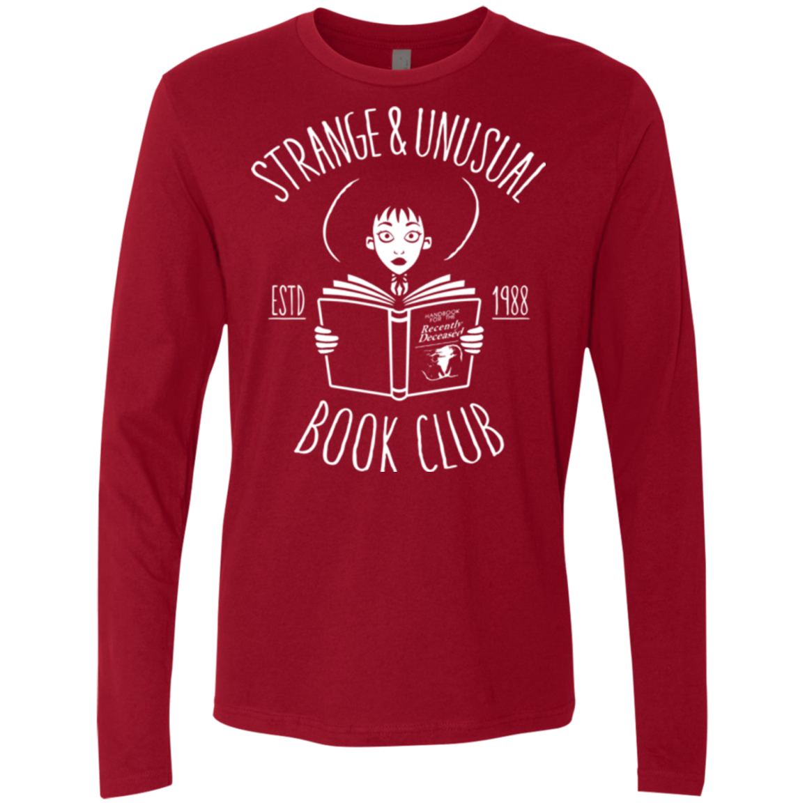 Unusual Book Club Men's Premium Long Sleeve