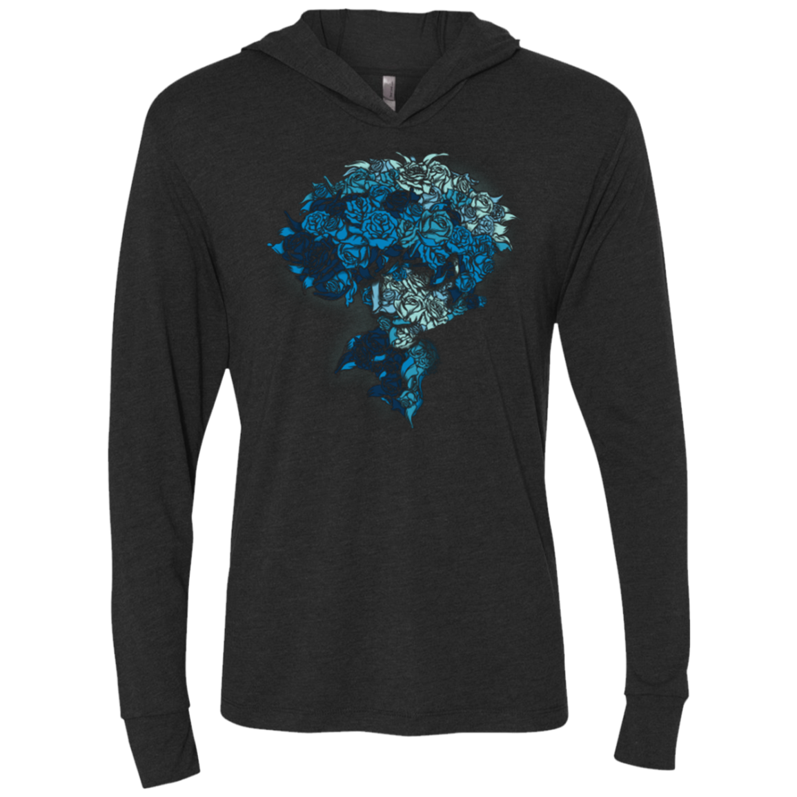 Real Folk Blues Triblend Long Sleeve Hoodie Tee