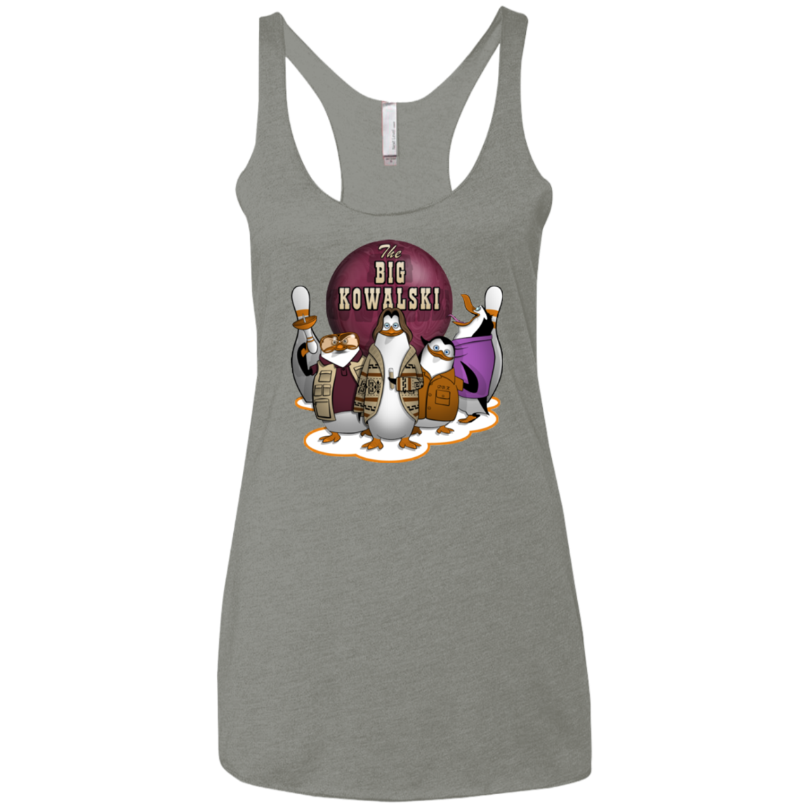 The Big Kowalski Women's Triblend Racerback Tank