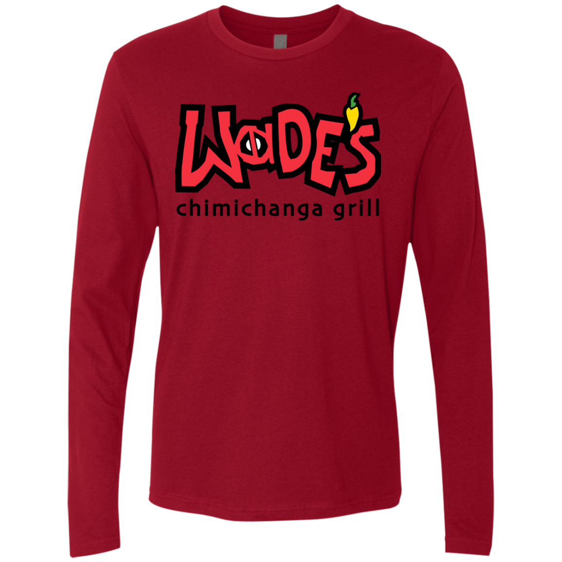 Wades Grill Men's Premium Long Sleeve