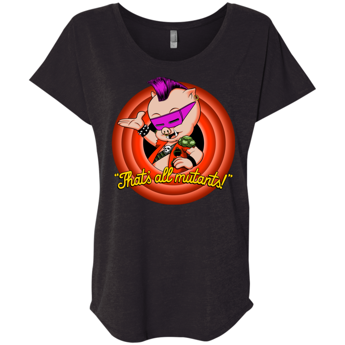 Thats all Mutants Triblend Dolman Sleeve