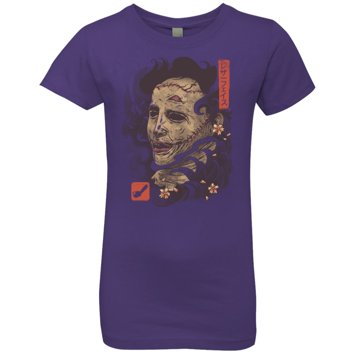 Oni Leather Mask Girls Premium T-Shirt