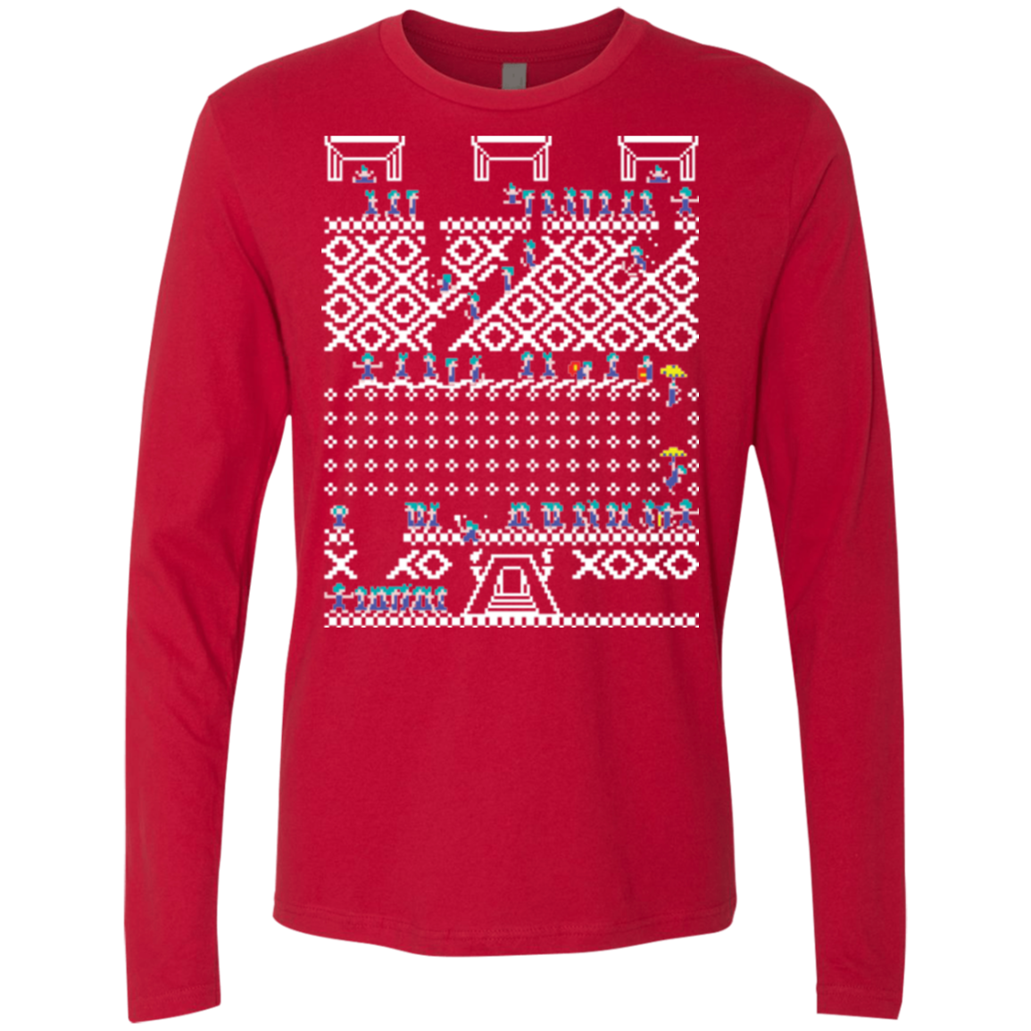 OH NO! It's Christmas! Men's Premium Long Sleeve