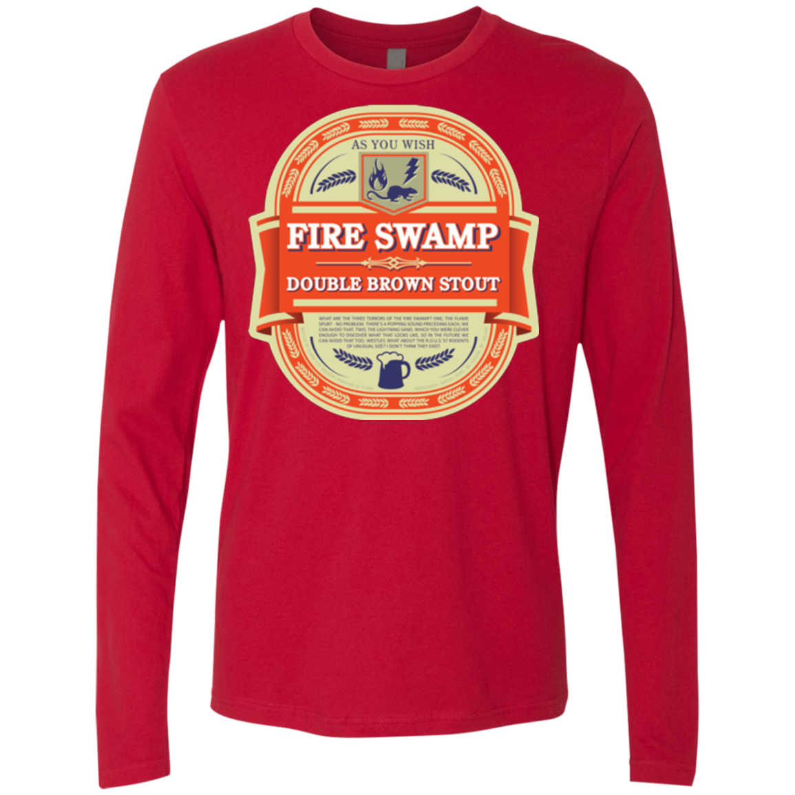 Fire Swamp Ale Men's Premium Long Sleeve