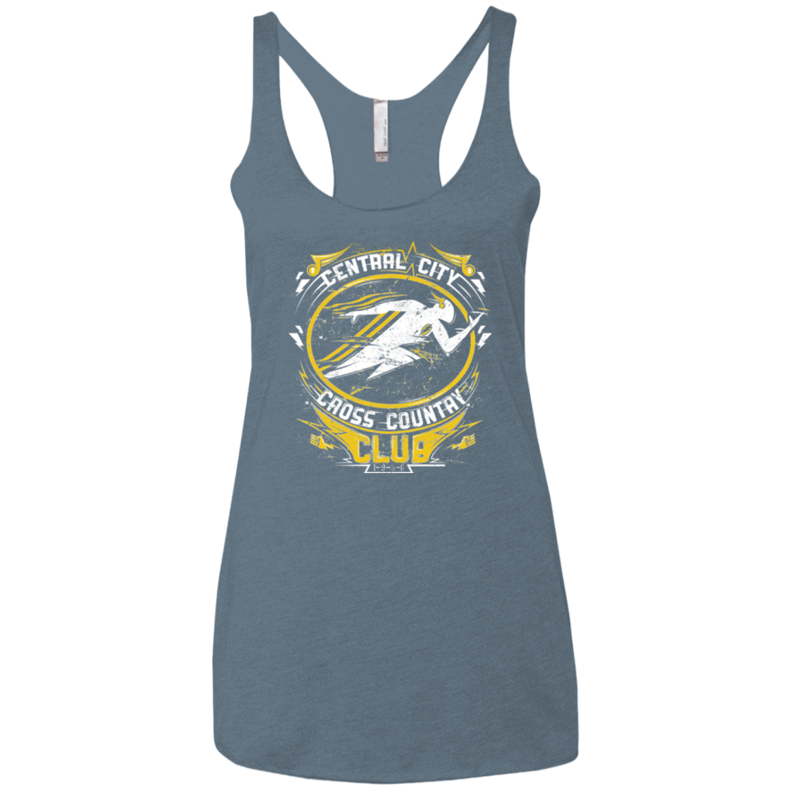 Cross Country Club Women's Triblend Racerback Tank