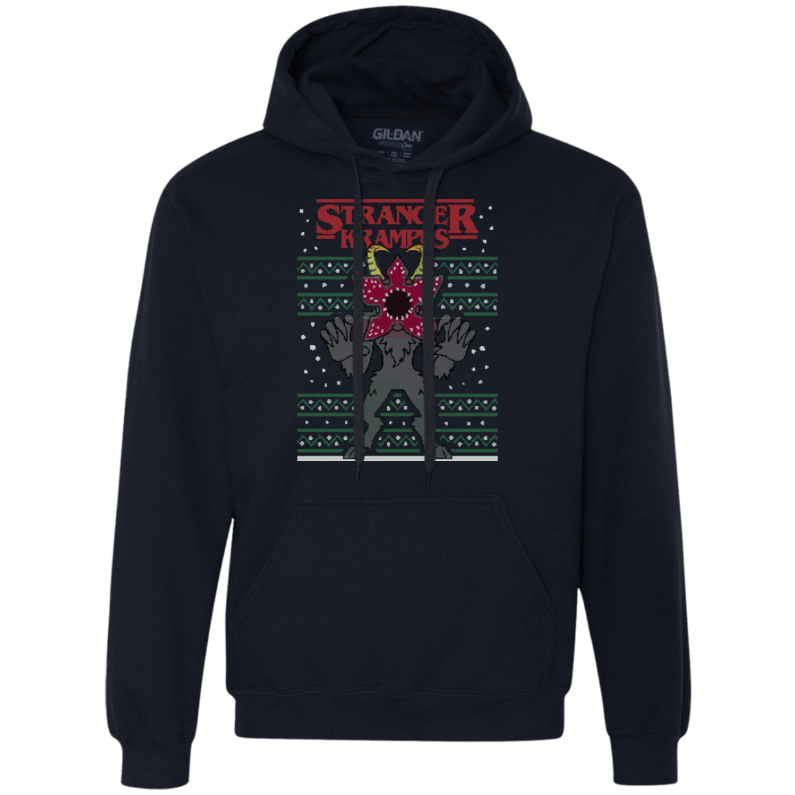 Stranger Krampus Premium Fleece Hoodie