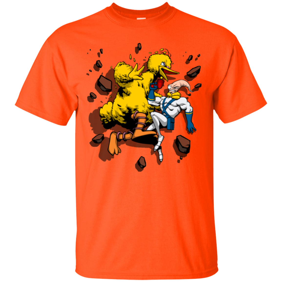 Big Bird and Worm T-Shirt