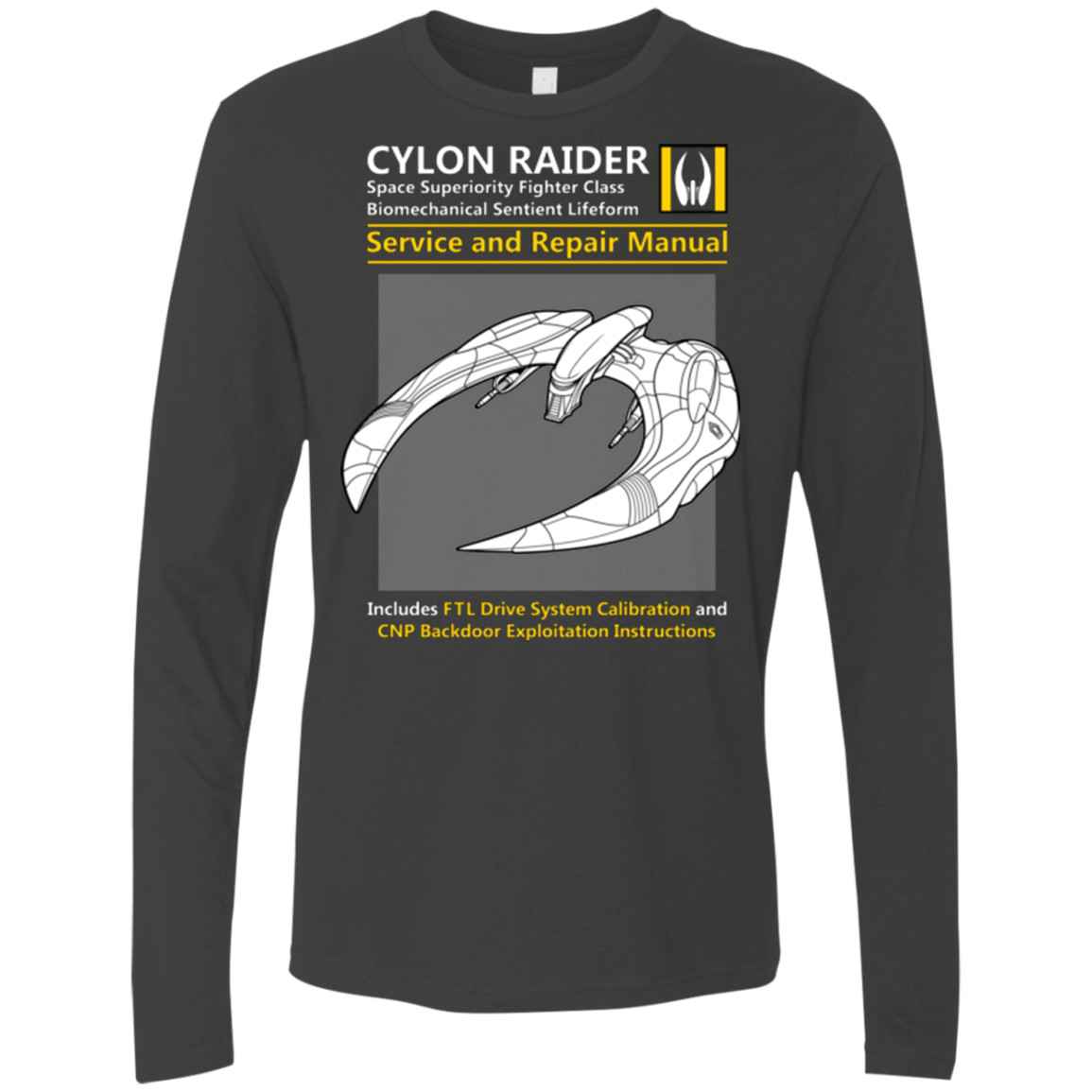 CYLON RAIDER SERVICE & REPAIR MANUAL Men's Premium Long Sleeve