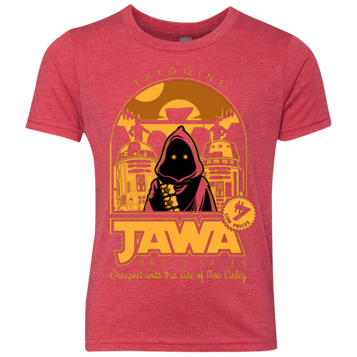 Jawa Droid Sales Youth Triblend T-Shirt