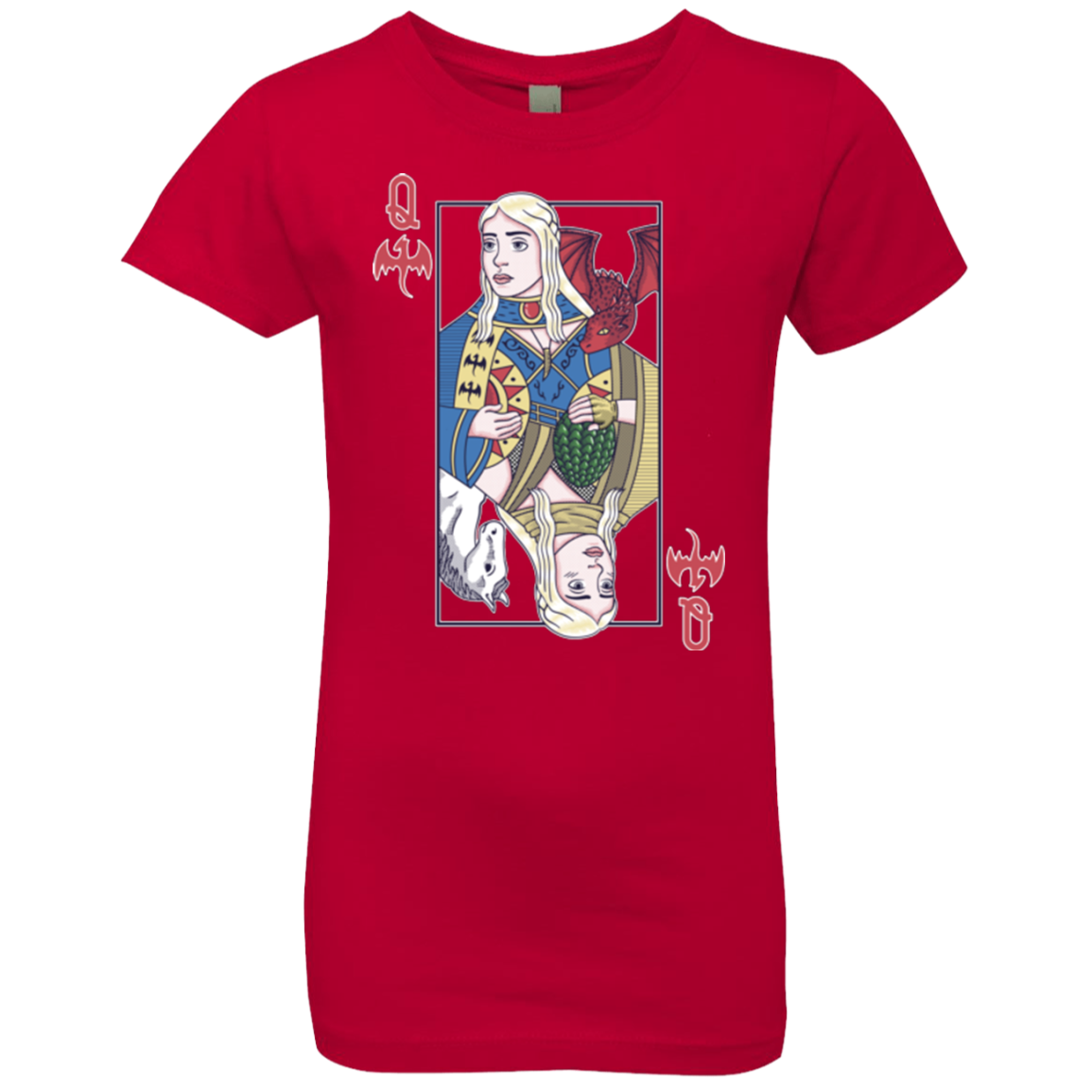Queen of Dragons Girls Premium T-Shirt