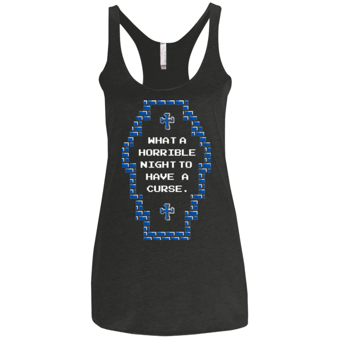 What a Horrible Night Women's Triblend Racerback Tank