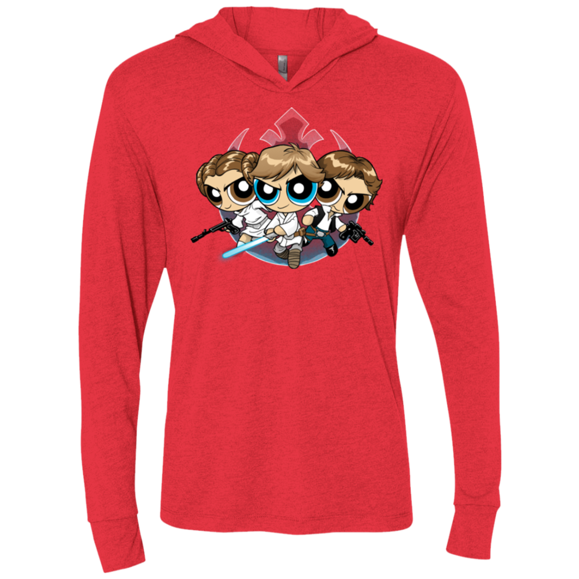 Lightside Triblend Long Sleeve Hoodie Tee