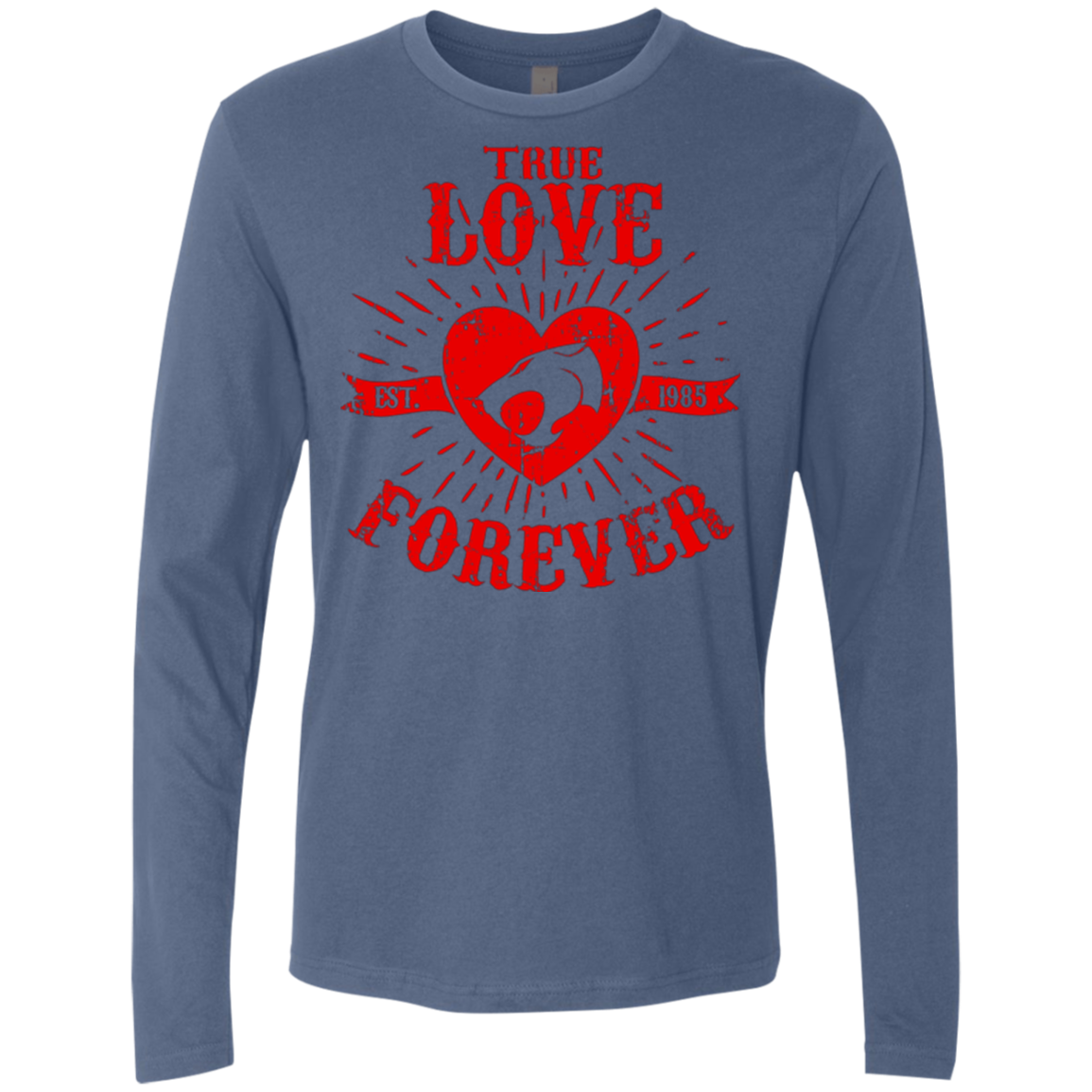 True Love Forever Thunder Men's Premium Long Sleeve