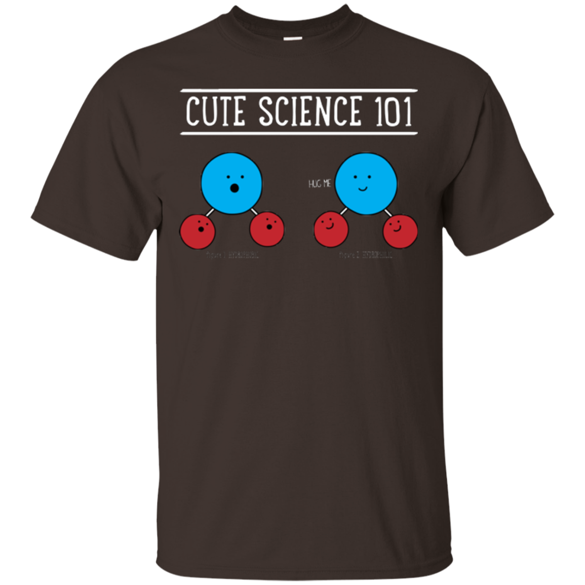 Cute Science - Hydrophobic & Hydrophillic T-Shirt