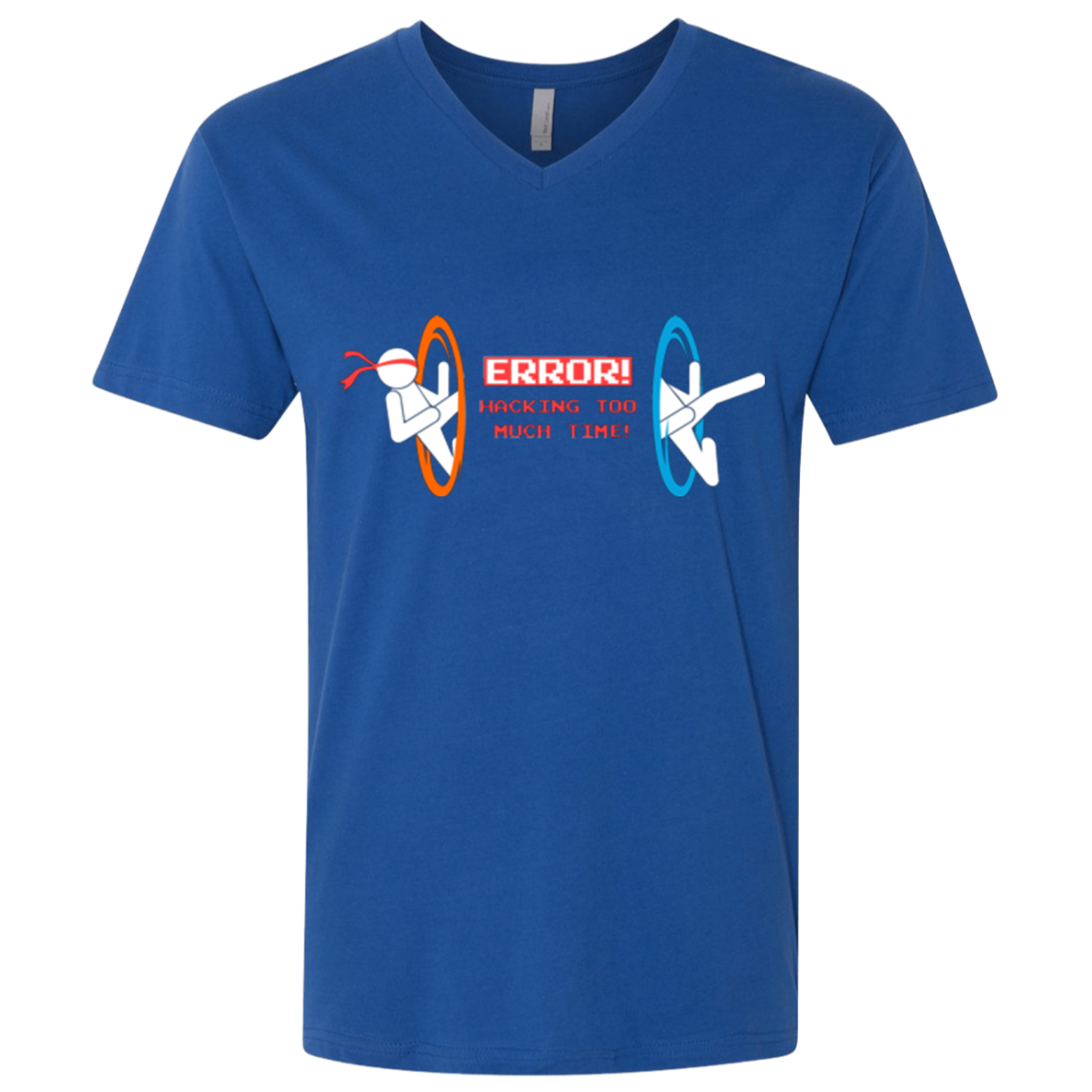 Hacking Error Men's Premium V-Neck