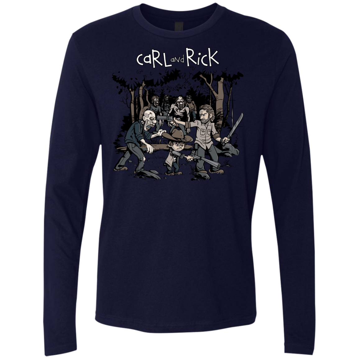 Carl & Rick Men's Premium Long Sleeve