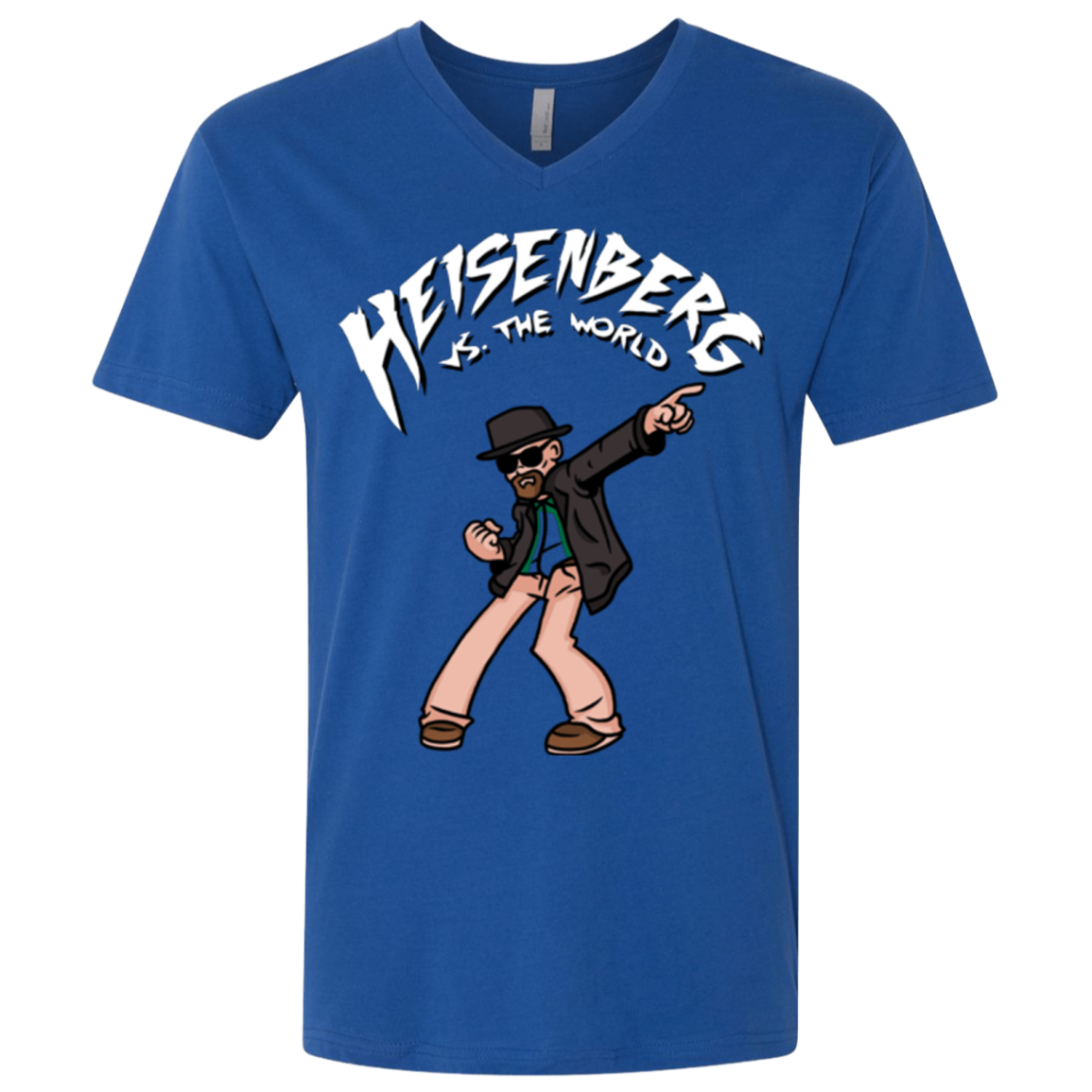 Heisenberg vs the World Men's Premium V-Neck