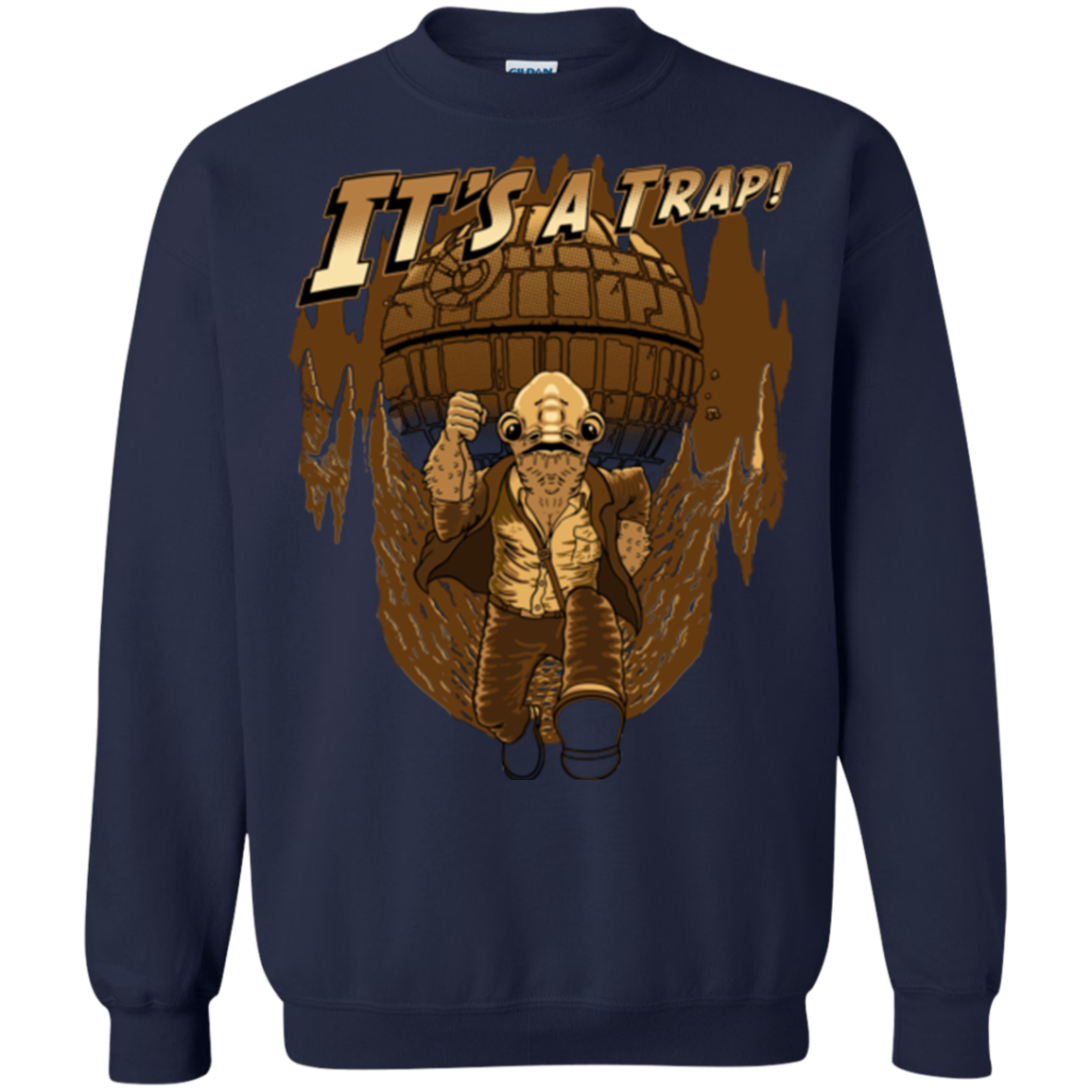 It's a trap!! Crewneck Sweatshirt