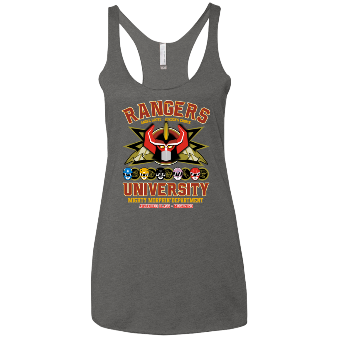 RANGERS U Ultimate Women's Triblend Racerback Tank