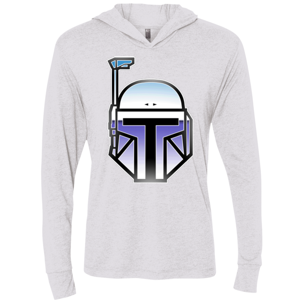Boba Triblend Long Sleeve Hoodie Tee