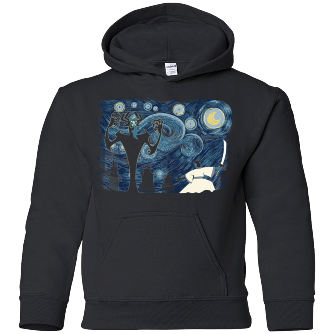 Starry Samurai Youth Hoodie