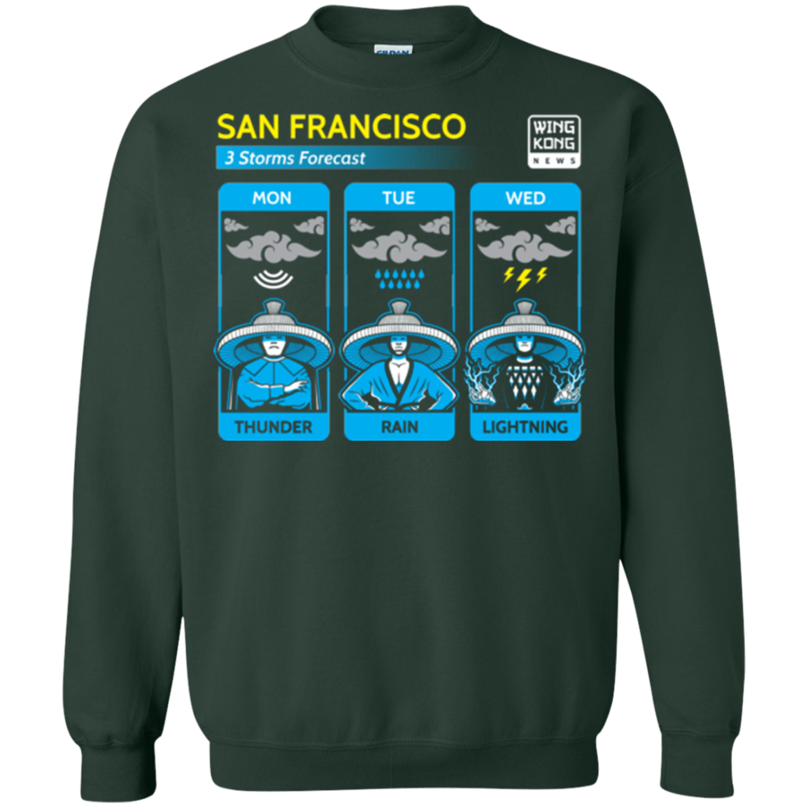 Three Storms Crewneck Sweatshirt