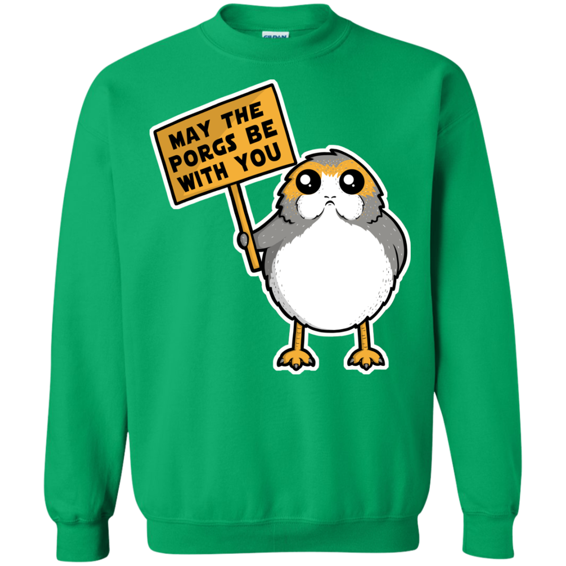 May The Porgs Be With You Crewneck Sweatshirt