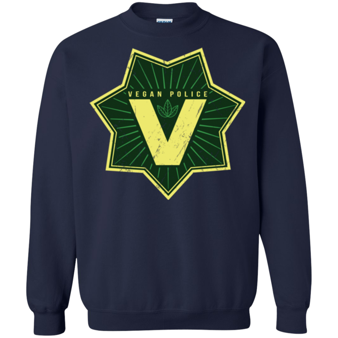 Vegan Police Crewneck Sweatshirt