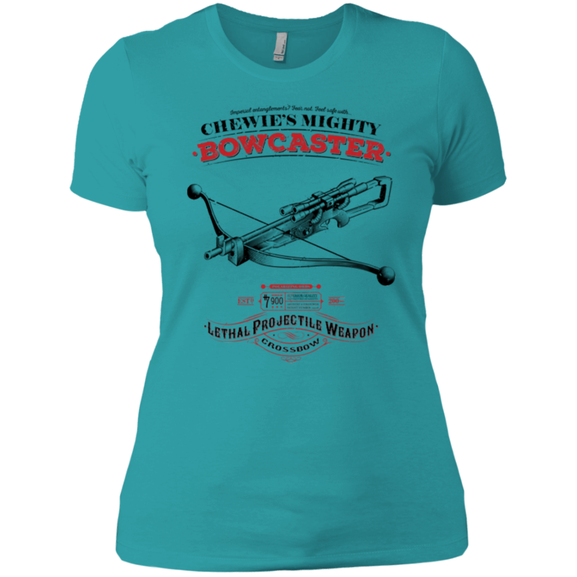 Mighty Bowcaster Women's Premium T-Shirt