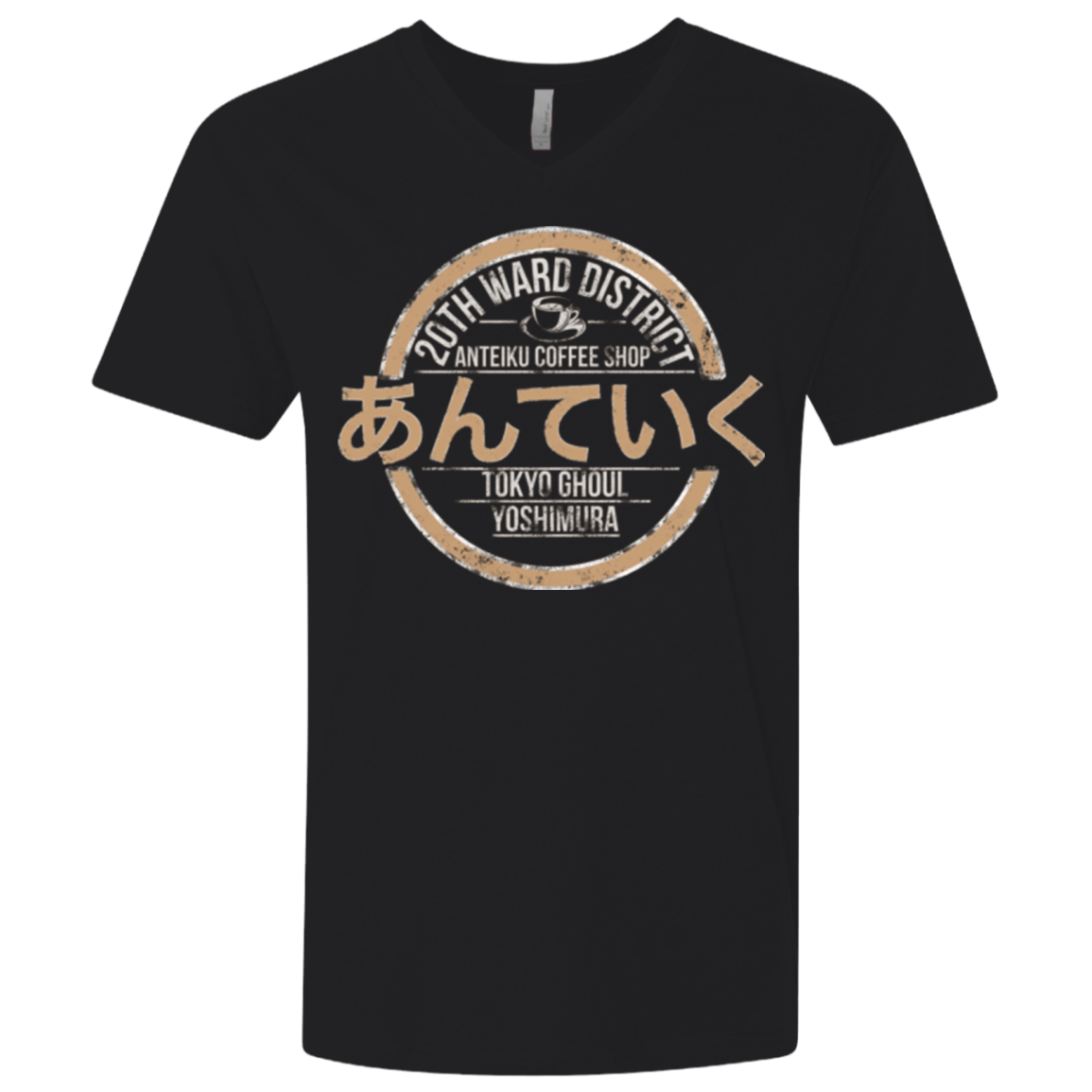 Anteiku coffee shop Men's Premium V-Neck