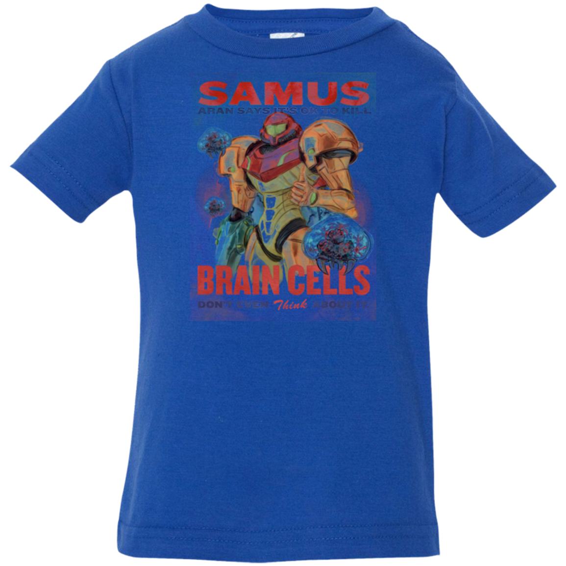 Samus Aran Propaganda Infant PremiumT-Shirt