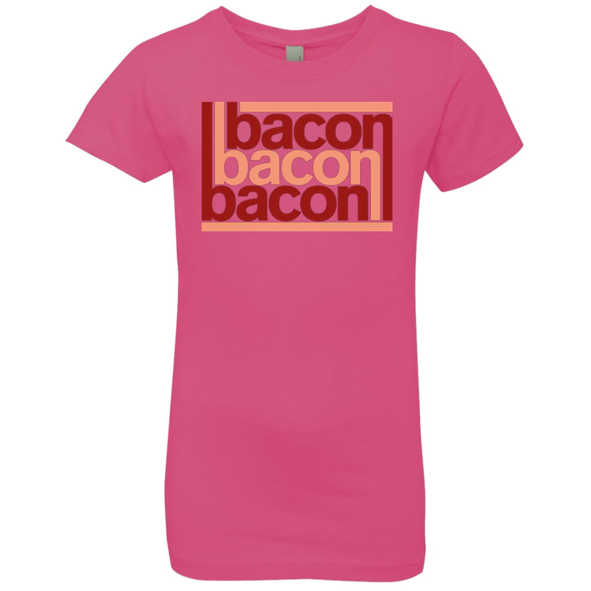 Bacon-Bacon-Bacon Girls Premium T-Shirt