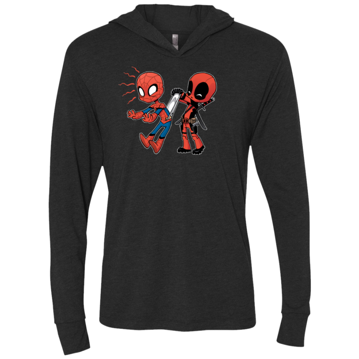 Underoos Triblend Long Sleeve Hoodie Tee