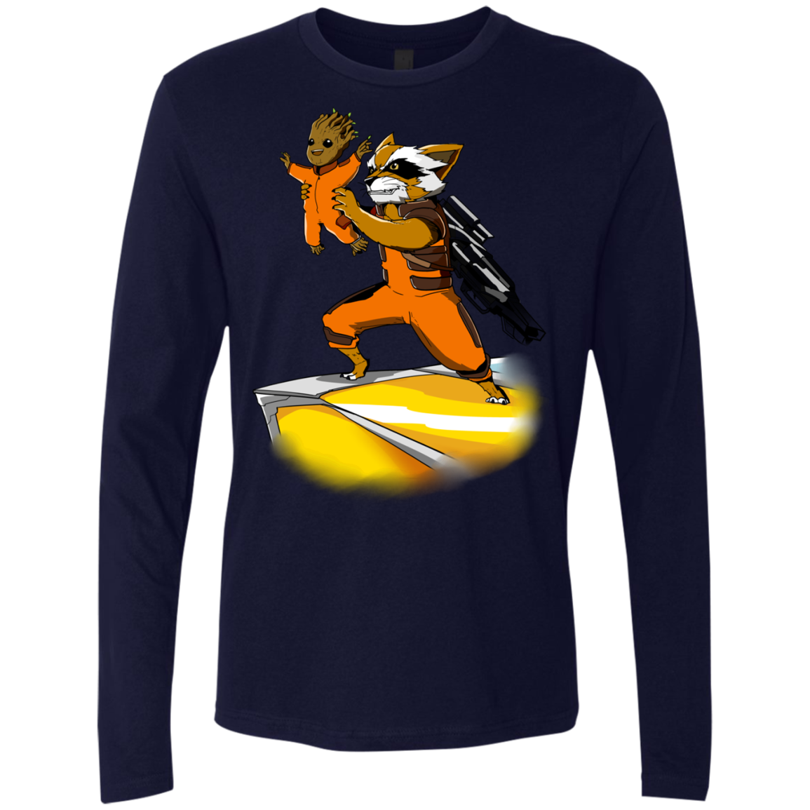 Baby Groot Men's Premium Long Sleeve