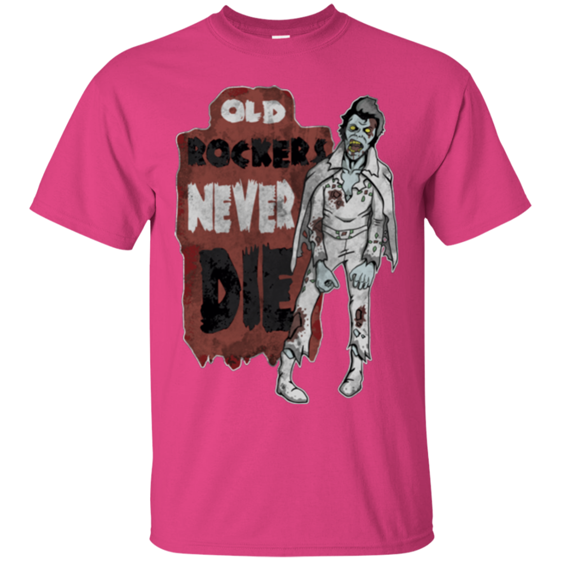 Old Rockers Never Die T-Shirt