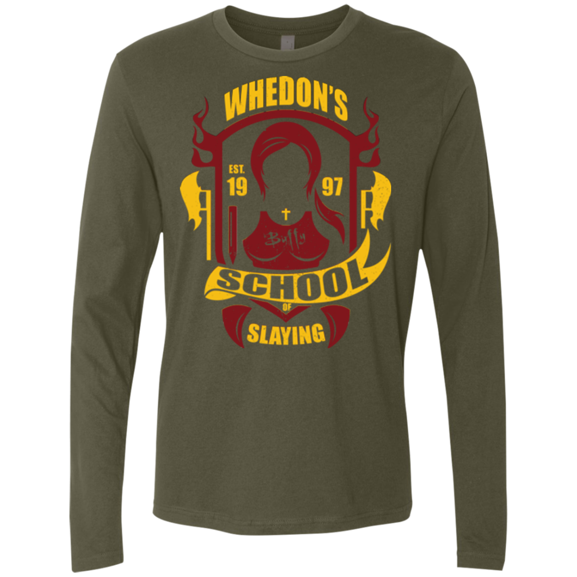 School of Slaying Men's Premium Long Sleeve