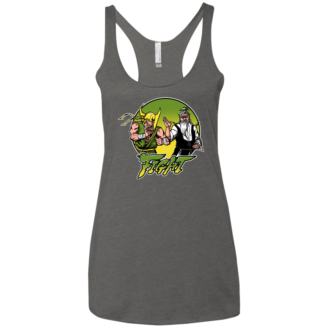 Fight Women's Triblend Racerback Tank