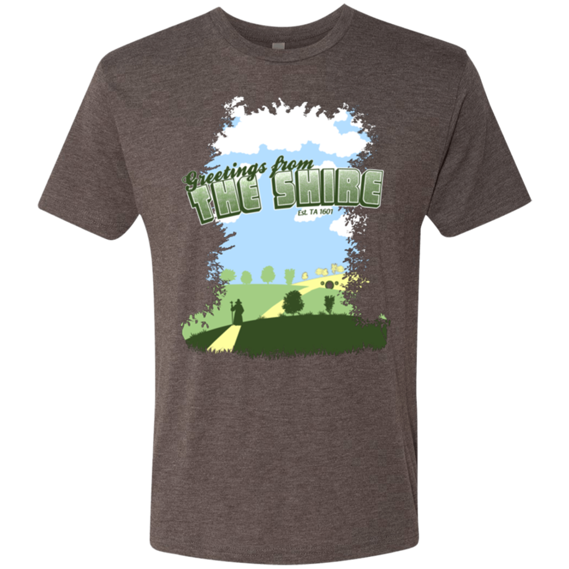 Greetings From Shire Men's Triblend T-Shirt