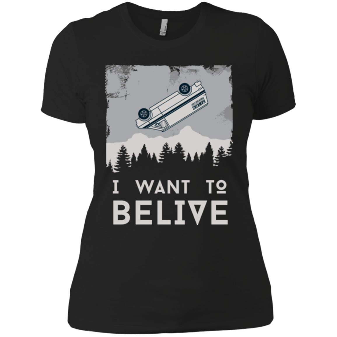 I Want to Believe Women's Premium T-Shirt